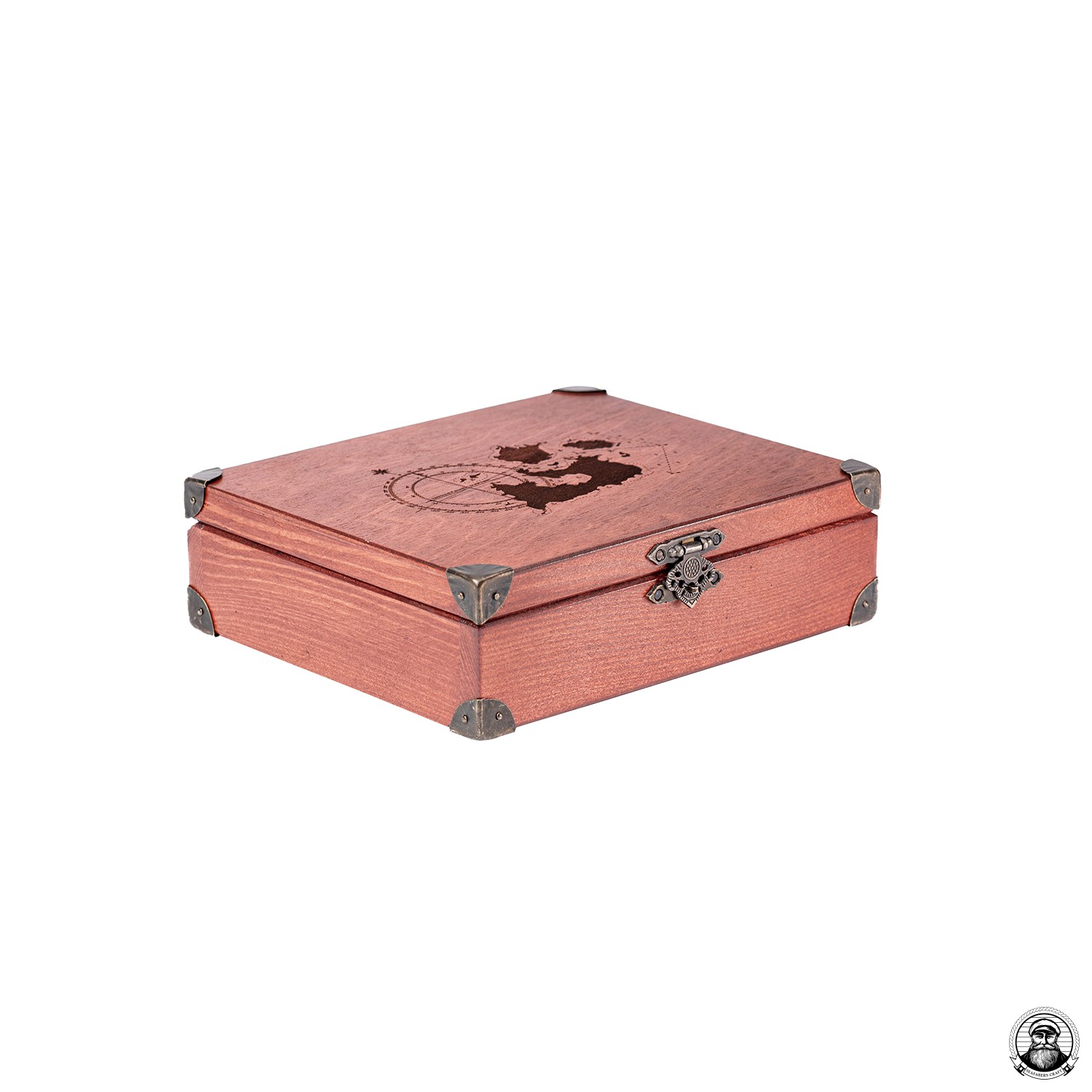 Skrzyneczka Morskich Sekretów – Pudełko na Zdjęcia i Drobiazgi roz. M - obrazek 10