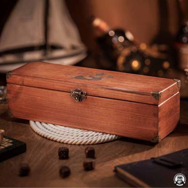 Skrzynka Żeglarskich Chwil-Zamykane Pudełko na Wino