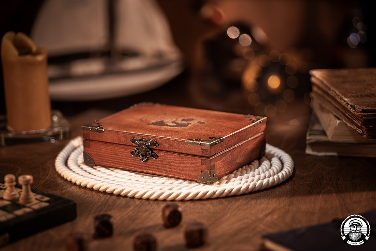 Skrzynka Małych Skarbów - Pudełko na biżuterię